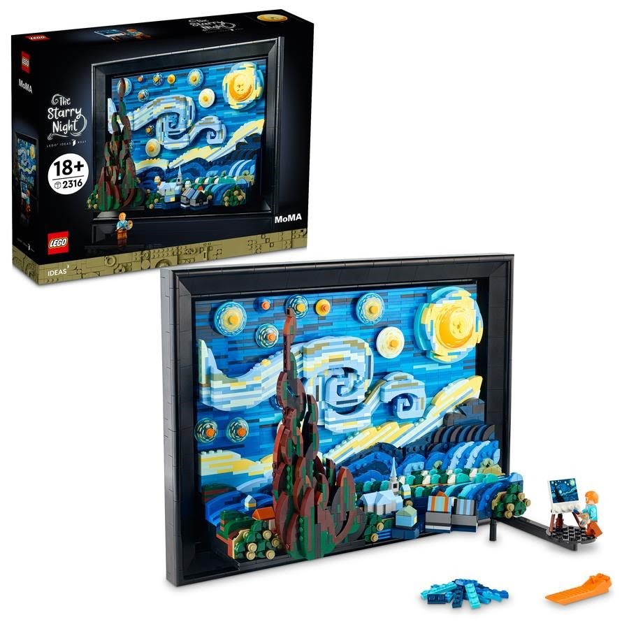 Lego Ideas 21333 Vincent Van Gogh - Sternennacht