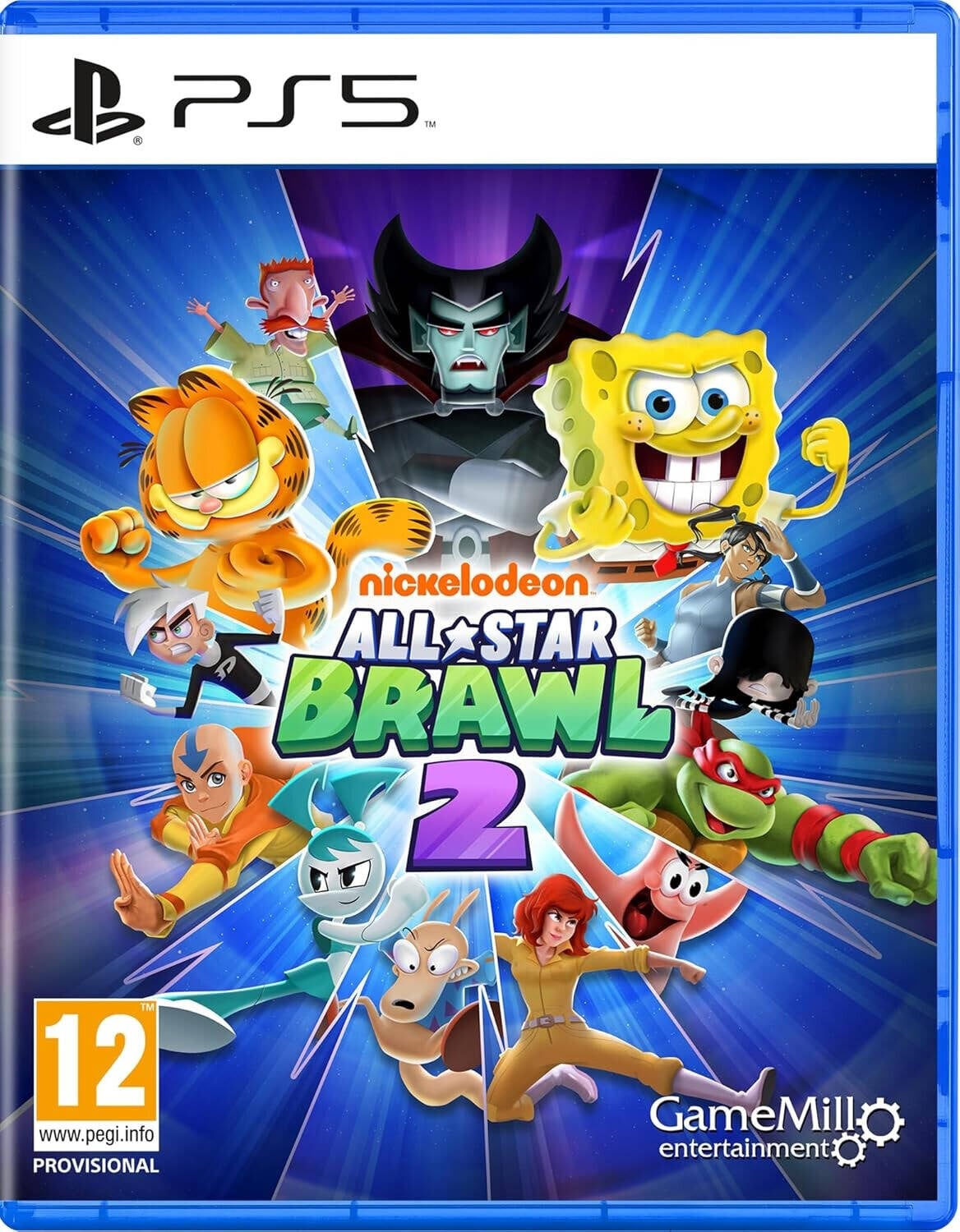 Nickelodeon All-star Brawl 2 - Sony Playstation 5 - Fighting - Pegi 12 - Spiele