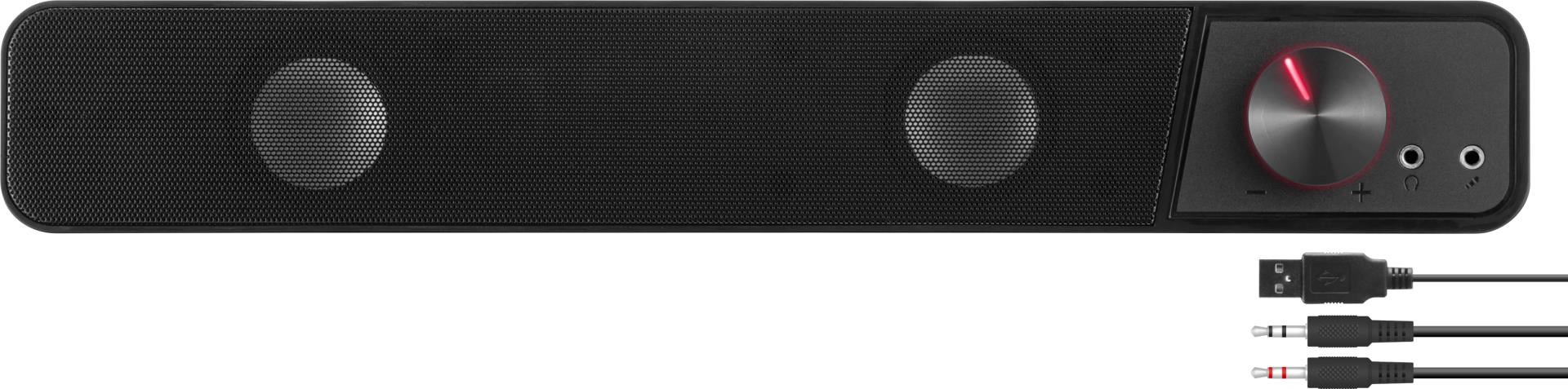 Speed-link Brio - PC Soundbar - Black - Heimkino Schwarz Sl-810200-bk