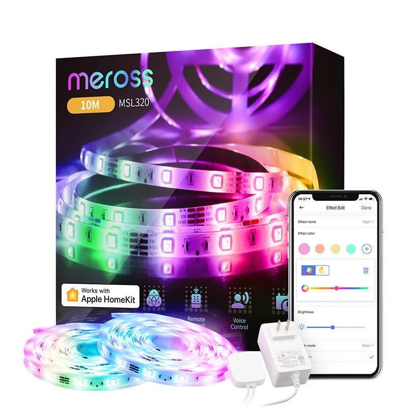 Meross Msl320 - Smart Wi-fi Light Strip - Smart Home Msl320hk(EU)-10m