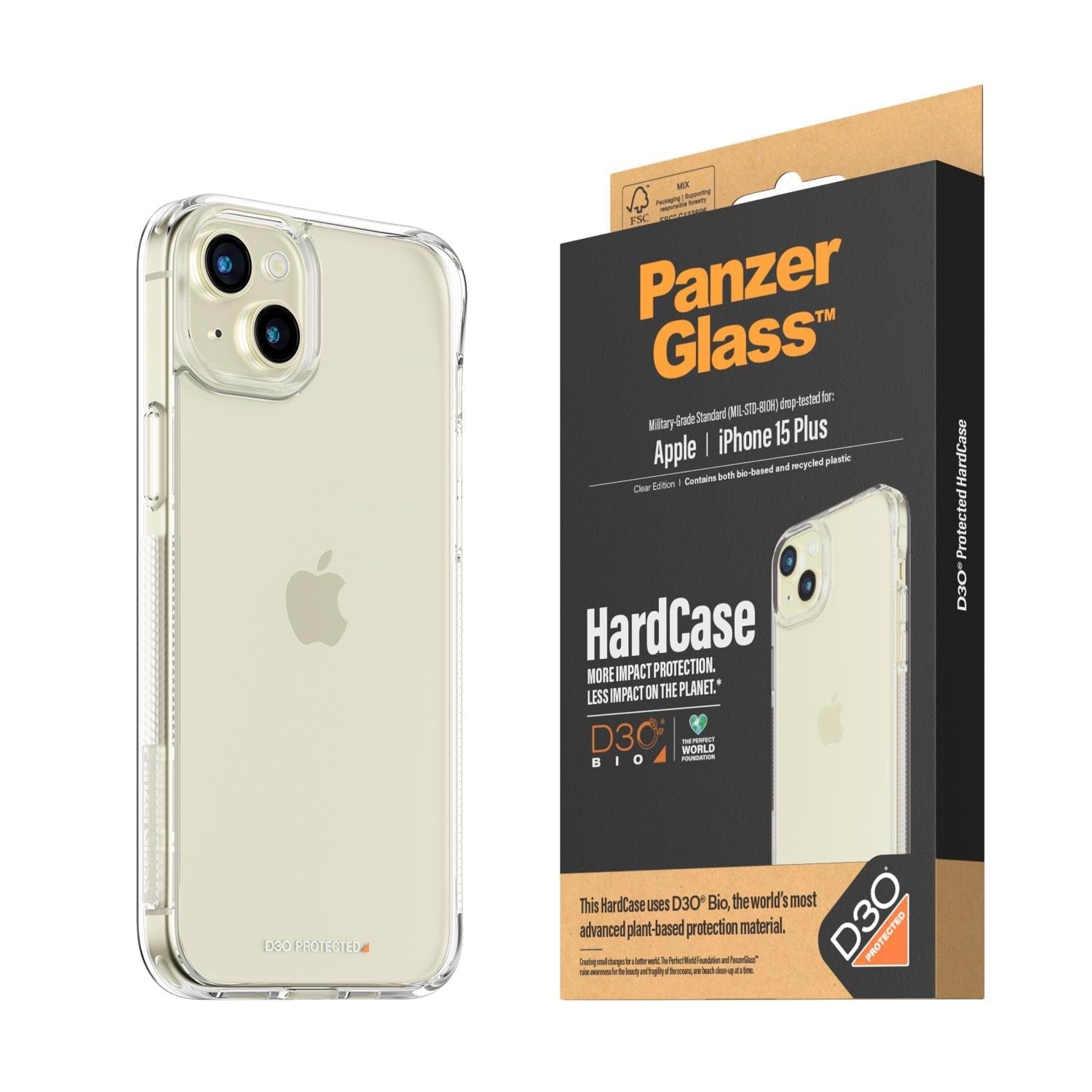 Panzerglass Hardcase With D3o Iphone 15 Plus - Handys Cover Cases