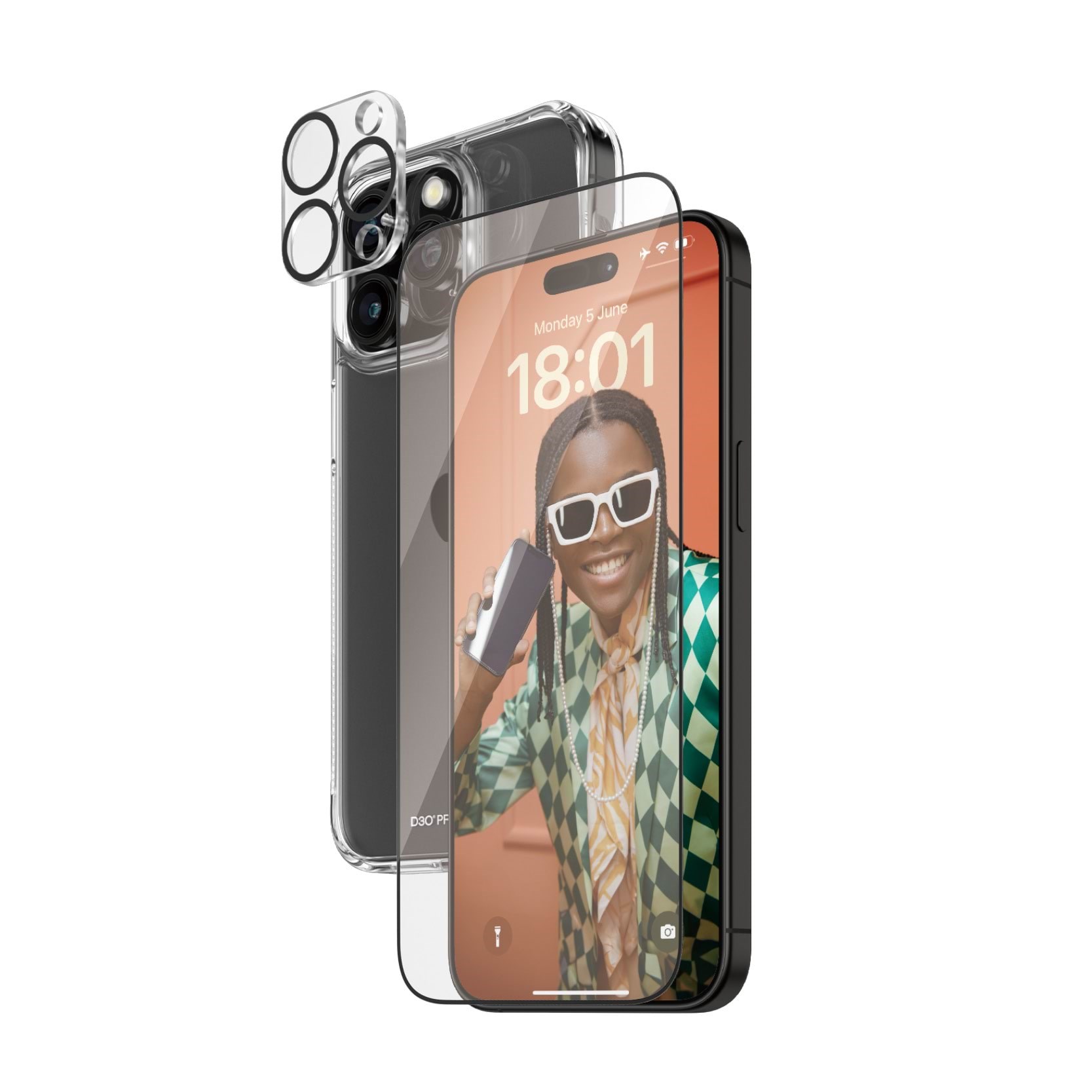 Panzerglass 3-in-1 Pack Iphone 15 Pro Max - Handys Schutzfolie