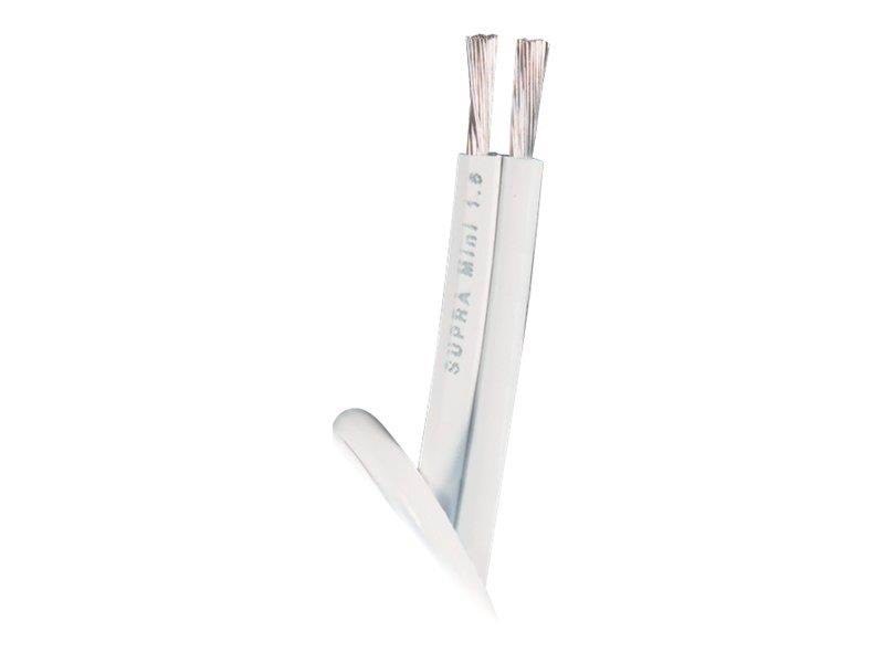 Supra Classic Mini 1.6mm² - 20m - Audio Kabel Weiß 1000000347