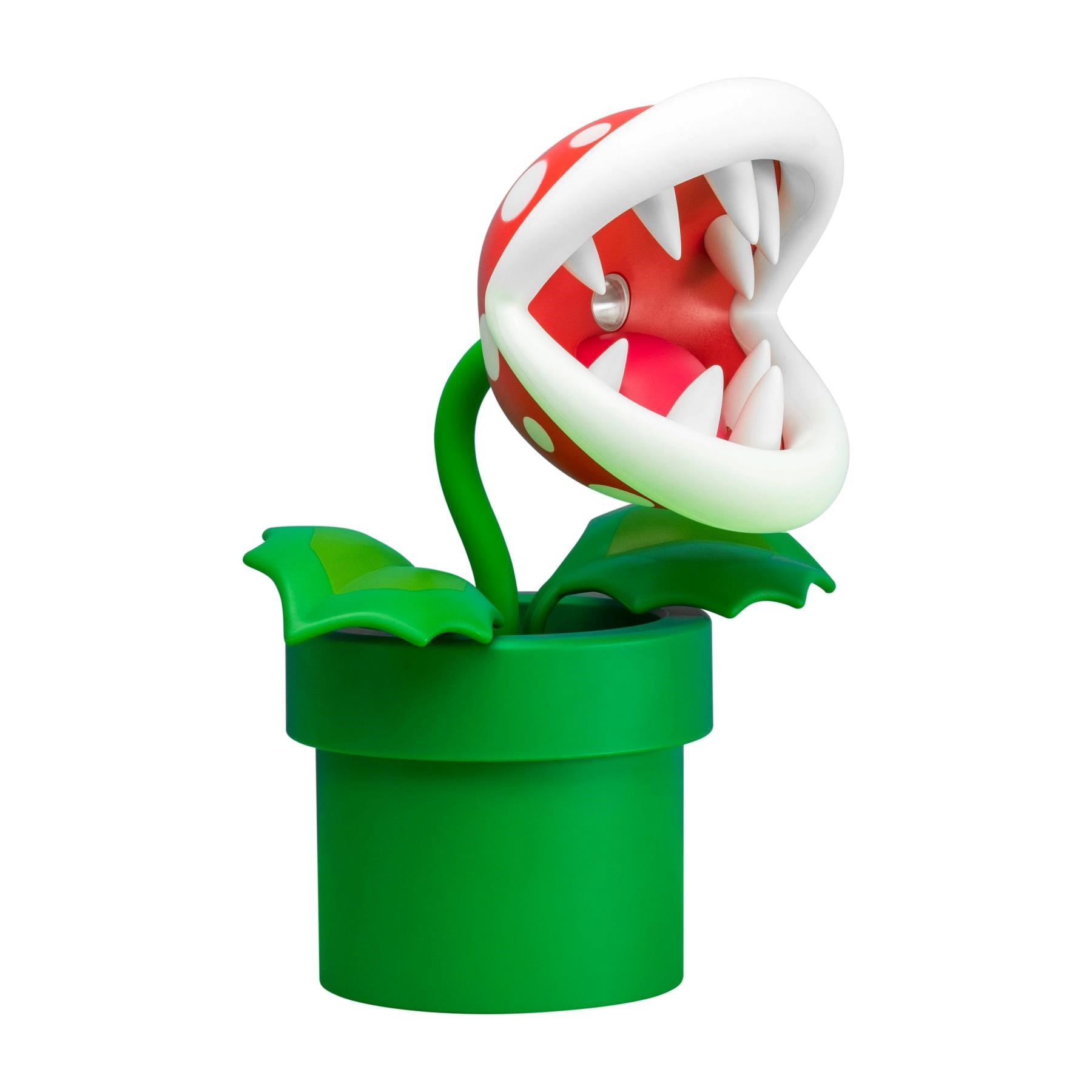Paladone - Super Mario: Mini Piranha Plant Posable Lamp V2 - Lampe - Merchandise