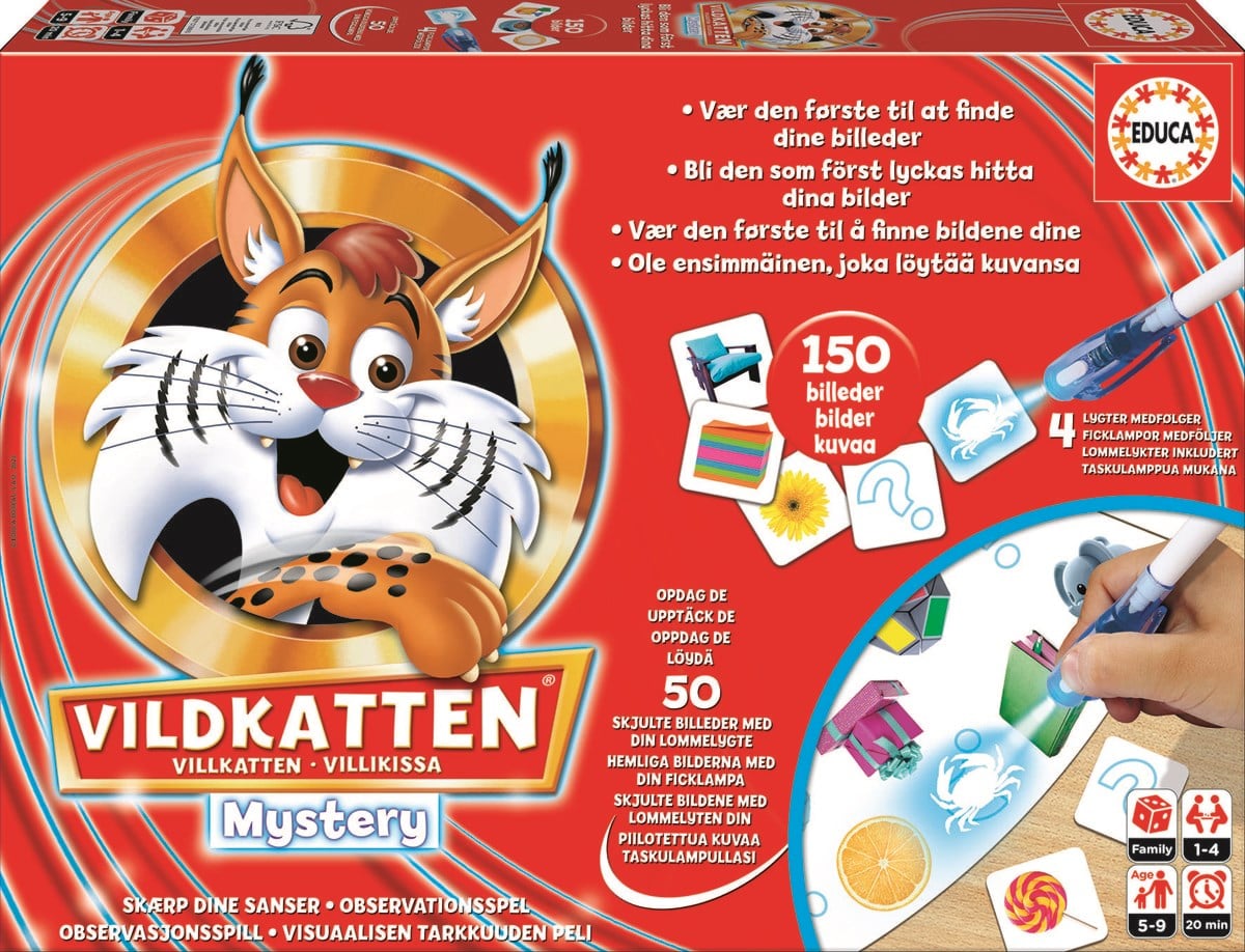 Vildkatten Mystery 150 Pieces - Brettspiele 78-19603