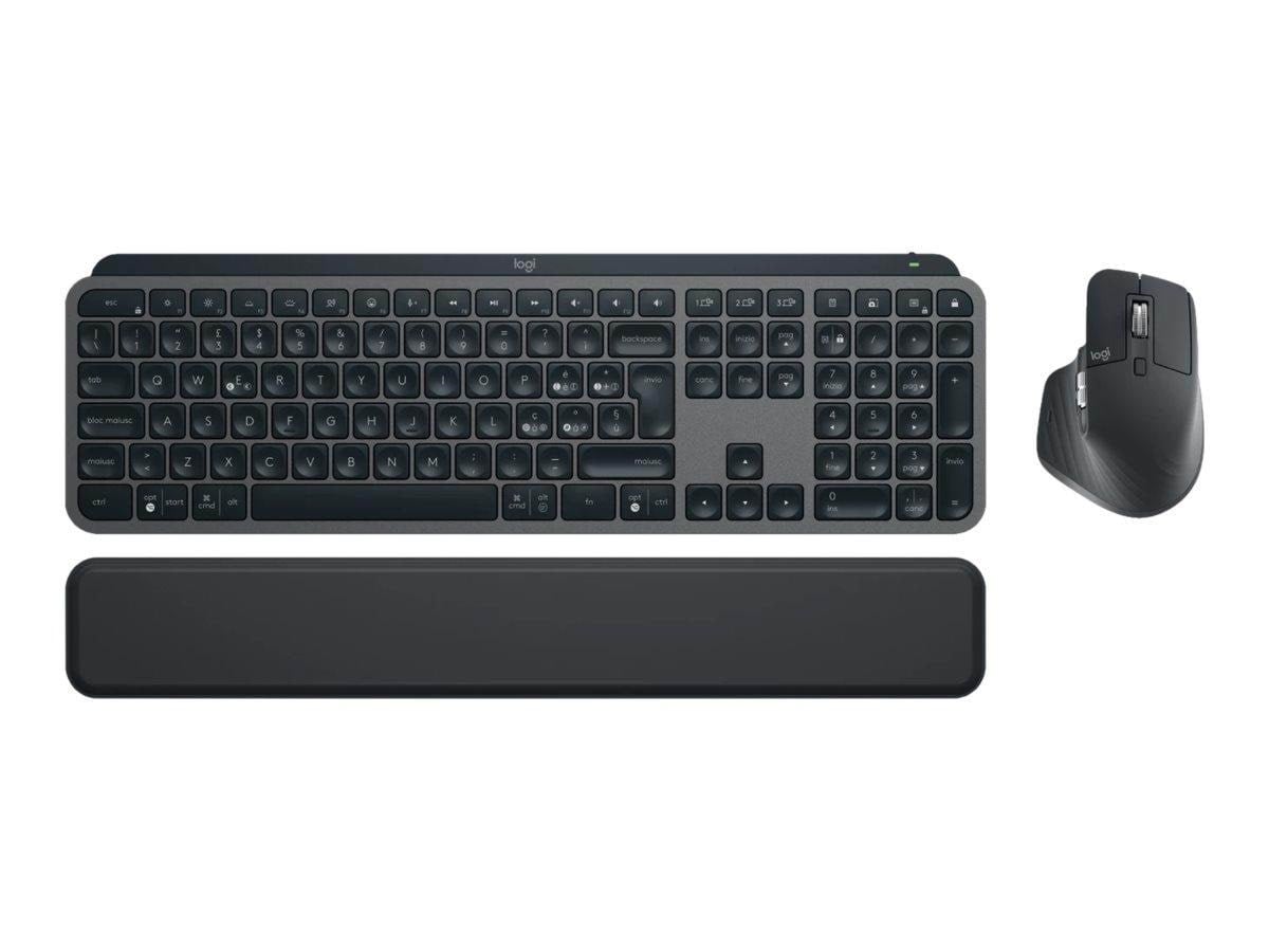 Logitech MX Keys S Combo Graphite - US - Tastatur - Englisch (US) - Grau - Tastaturen 920-011614