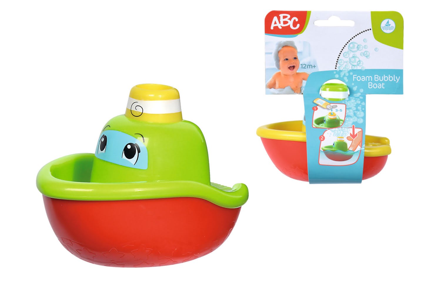 Abc Foambubble Boat - Baby Spielzeug