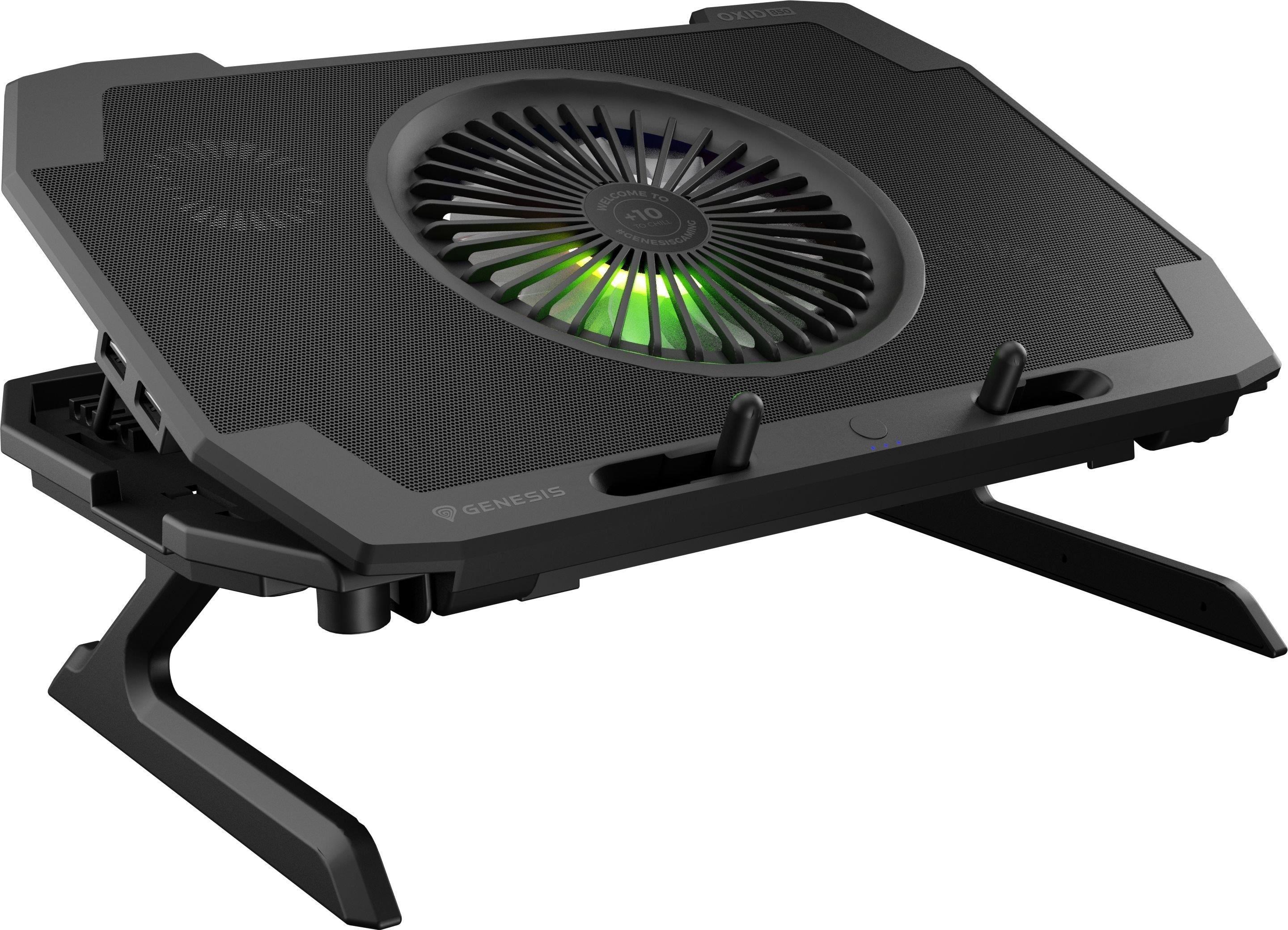 Genesis Oxid 850 - Laptop Cooling Pad - Kuehler Und Luefter Nhg-1858
