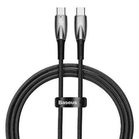 Baseus Usb-c Cable For Usb-c Glimmer Series 100w 1m (Black) - Usb Kabel