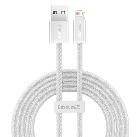 Baseus Dynamic Cable Usb to Lightning 2.4A 2m (White) - Usb Kabel
