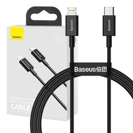 Baseus Superior Series Cable Usb-c to iP 20w PD 1m (Black) - Usb Kabel