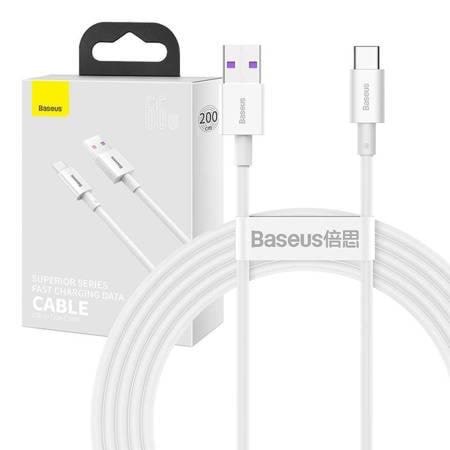 Baseus Superior Series Cable Usb to Usb-c 66w 2m (White) - Usb Kabel Weiß Catys-a02