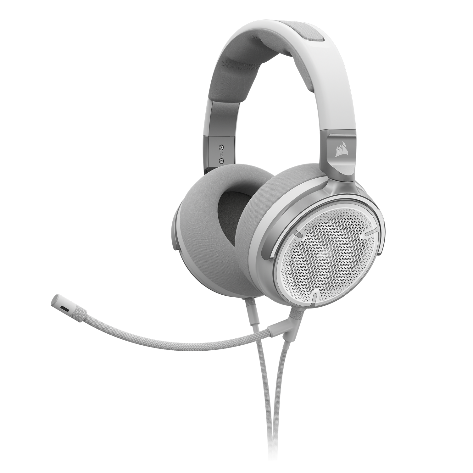 Kopfhörer - Corsair Virtuoso Pro - Wired Open Back Streaming/gaming Headset - White - Kopfhoerer/headsets Weiß Ca-9011371-eu