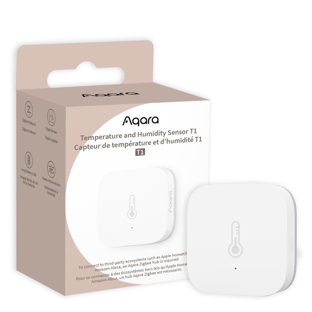 Aqara Temperature And Humidity Sensor T1 - Smart Home Th-s02d