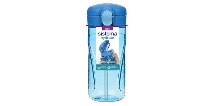 Sistema Tritan Quick Flip Bottle 520 ml - Blue - Kuechenzubehoer