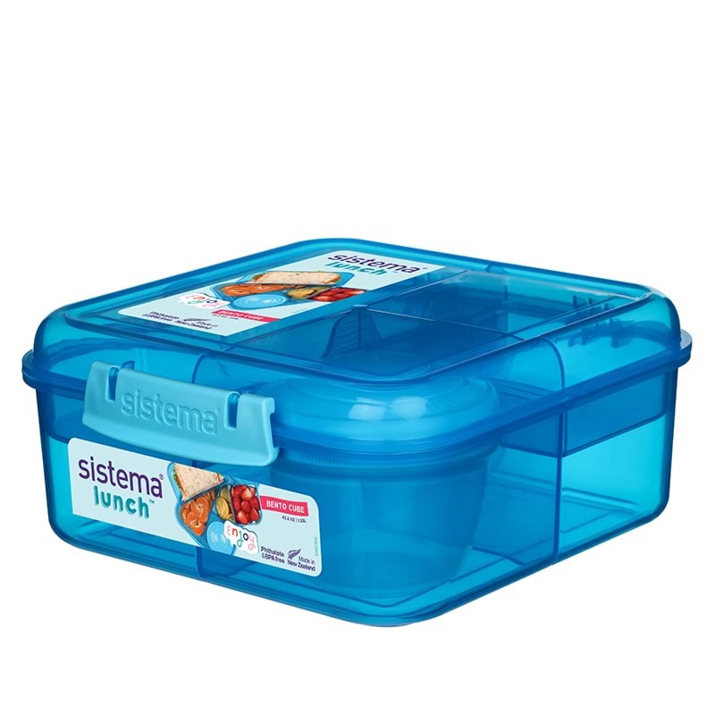 Sistema Bento Cube 1.25 L (Blue) - Kuechenzubehoer