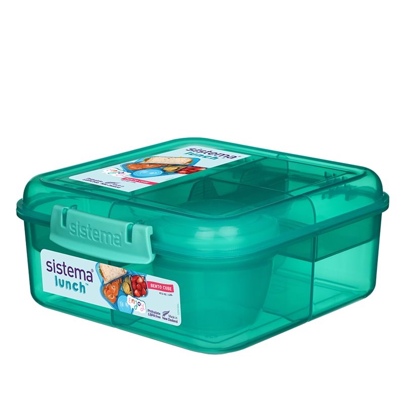 Sistema Bento Cube 1.25 L (Green) - Kuechenzubehoer
