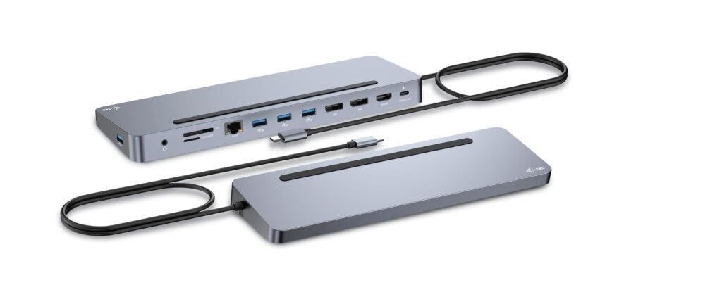 I-tec Usb-c Metal Ergonomic 3x 4K Display Docking Station + Power Delivery 100 W - Dockingstationen C31flat2pdpro