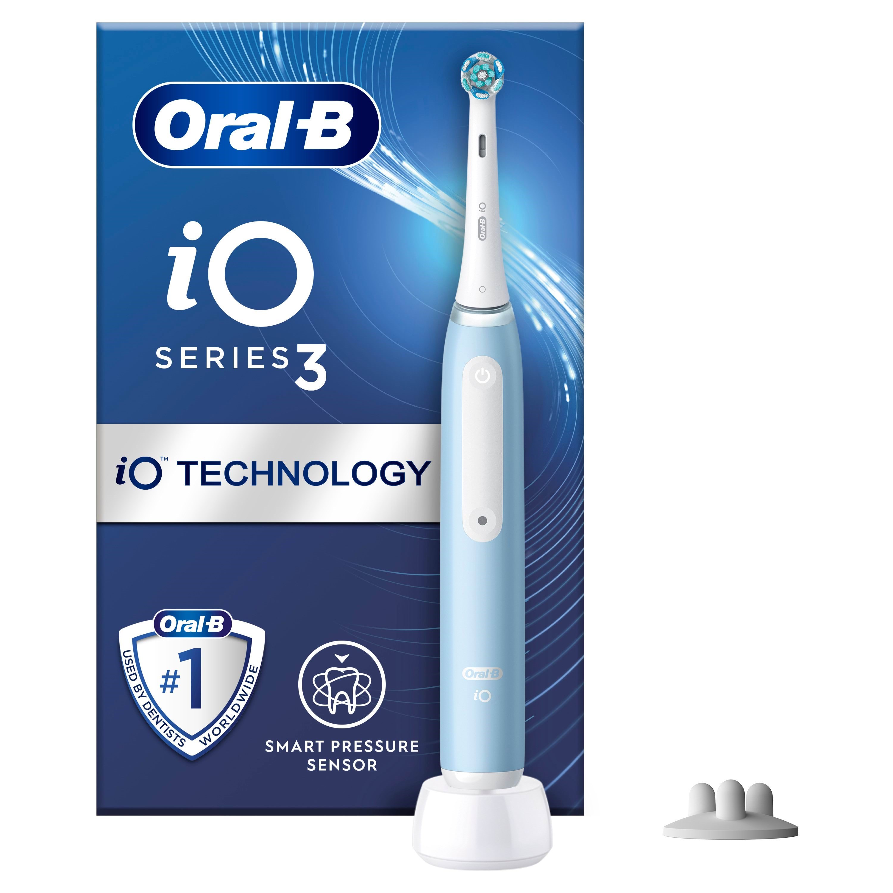 Oral-b Elektrische Zahnbürste Io3s Ice Blue - Elektrische Zahnbuersten