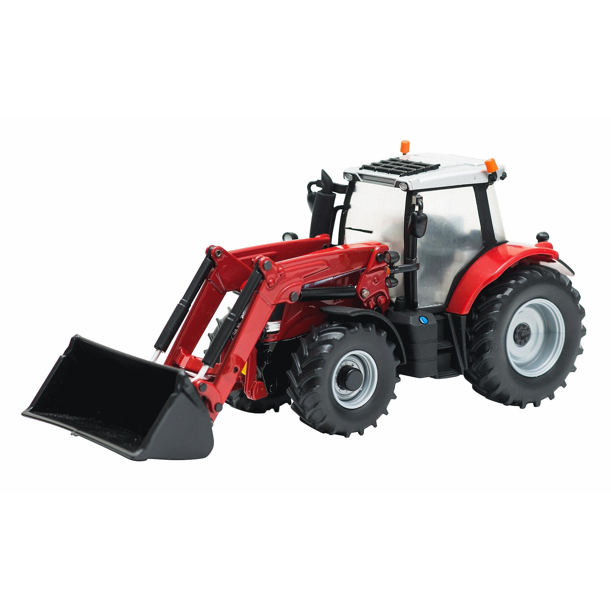 Tomy Britain's - Massey Ferguson 6616 Tractor With Loader - Spielzeugauto 0036881430827