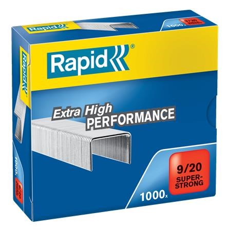 Rapid Super Strong - Staples - 9/8 - 8 mm - Pack of 1000 - Locher Und Tacker 24871700