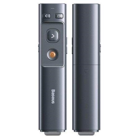 Baseus Orange Dot Multifunctionale Remote Control For Presentation With a Laser Pointer - Gray - Systemzubehoer Acfyb-b0g
