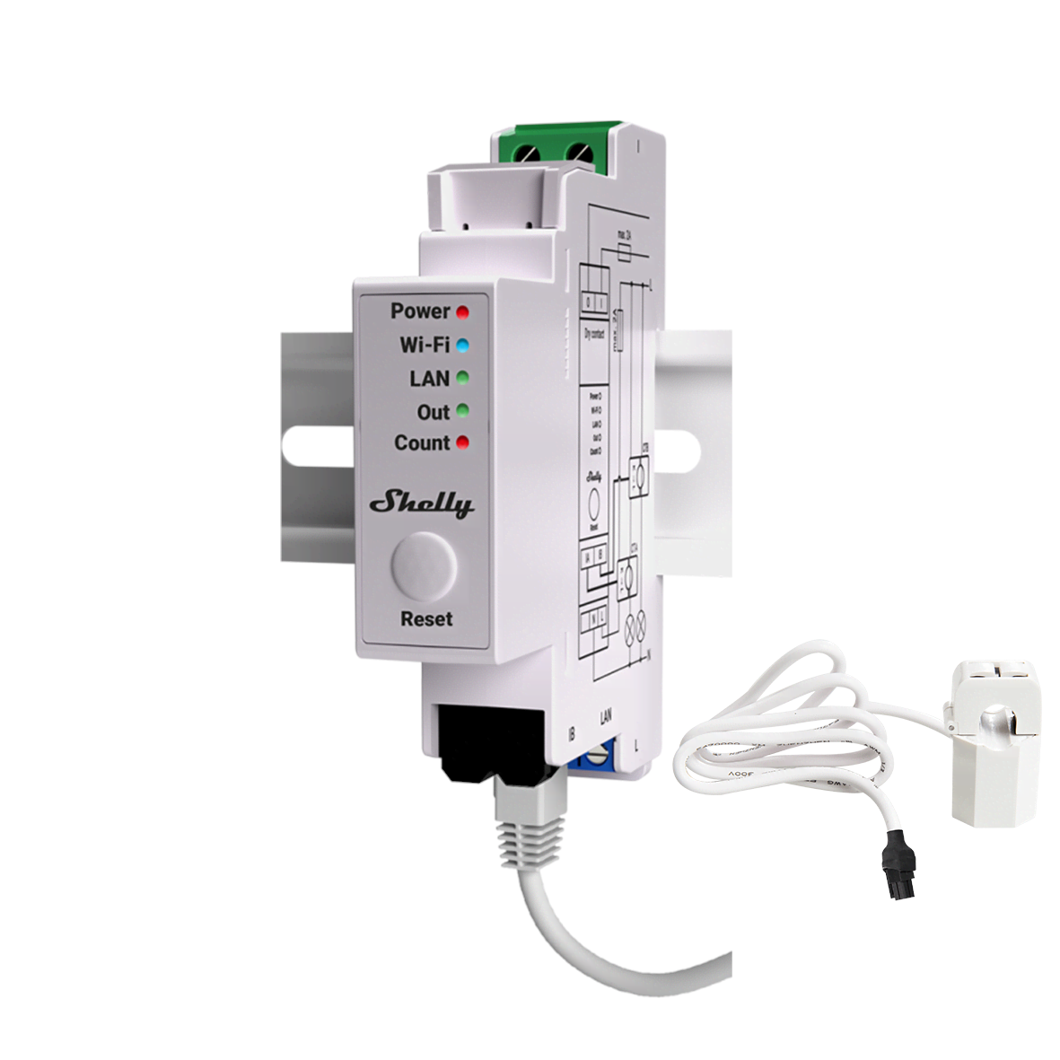 Shelly Pro EM - 50a (With 2 50a CT) - Smart Home Shelly_Proem_50a