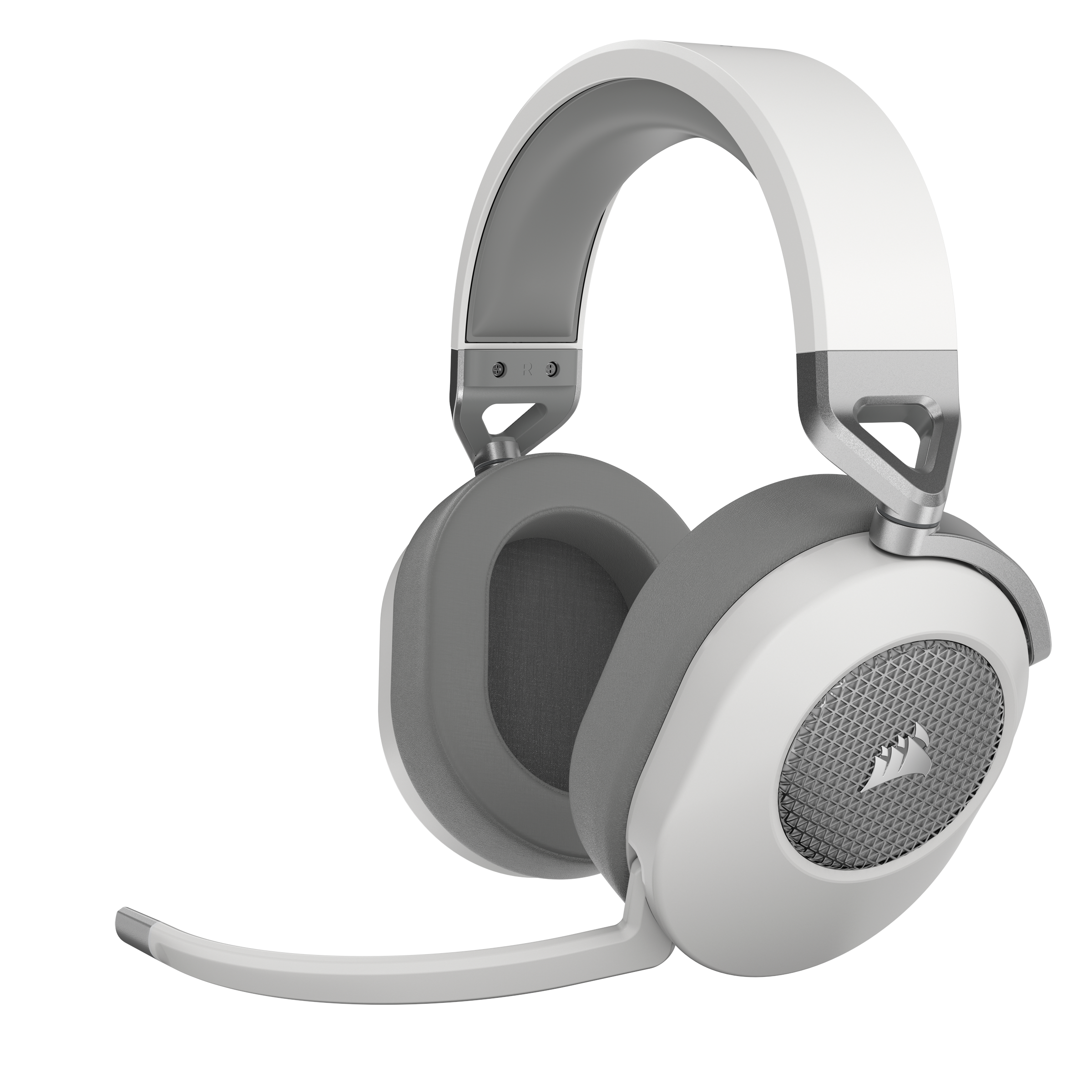 Kopfhörer - Corsair Hs65 Surround Wireless - White (V2) - Kopfhoerer/headsets Schwarz Ca-9011286-eu2