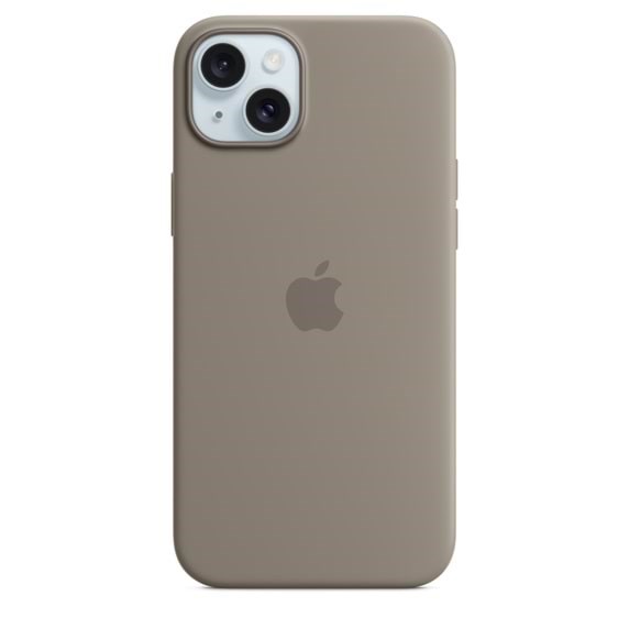 Apple Iphone 15 Plus Silicone Case With Magsafe - Clay - Handys Cover Cases