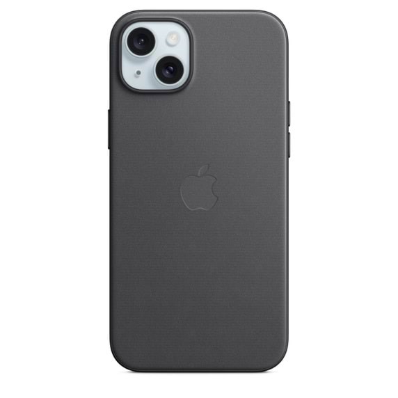 Apple Iphone 15 Plus Finewoven Case With Magsafe - Black - Handys Cover Cases