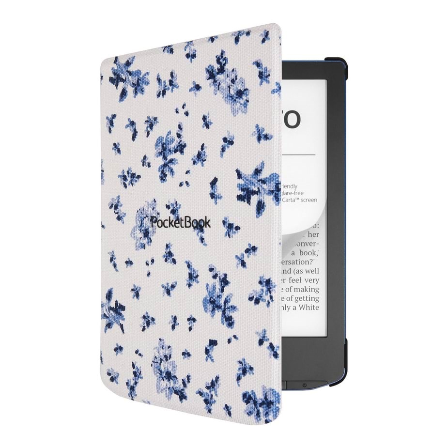 Pocketbook Shell Cover (6") - Flower Print - Tablets Cover Case H-s-634-f-ww
