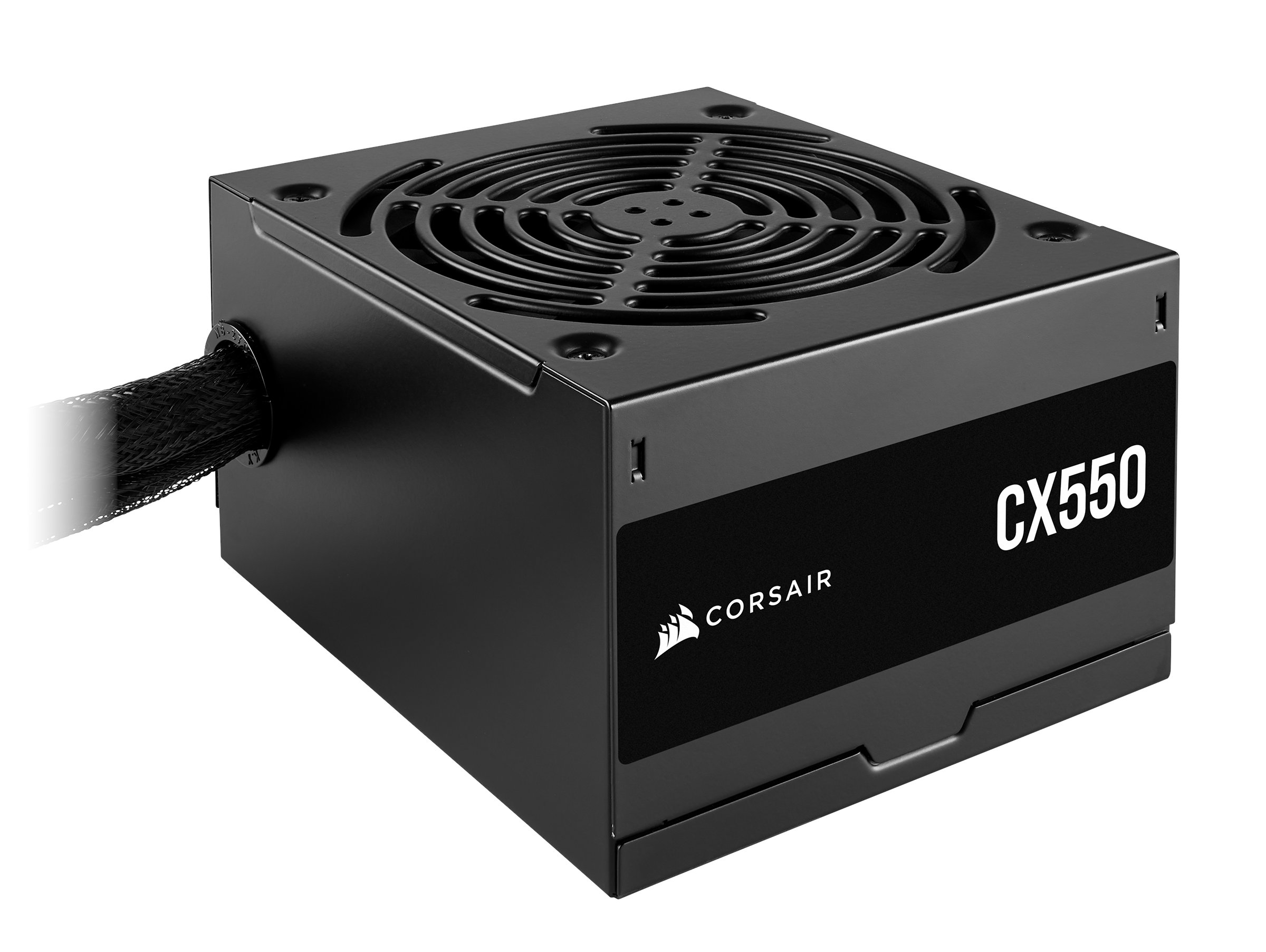 Corsair Cx550 Netzteile - 550 Watt - 120 mm - Atx 2.4 - 80 Plus Bronze Zertifiziert Schwarz Cp-9020277-eu