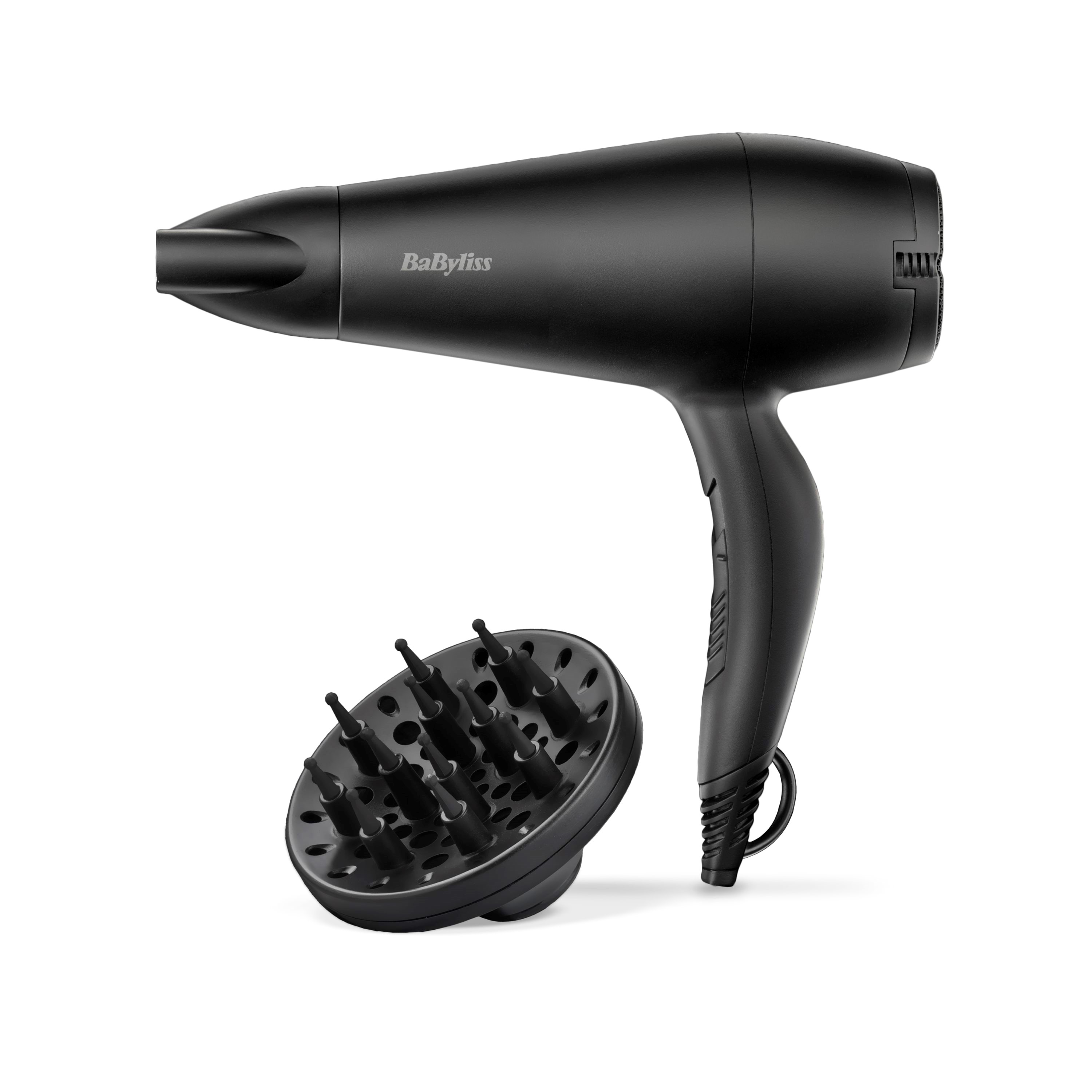 Babyliss Haartrockner / Föhne Power Smooth 2000 - 2000 W - Haartrockner Foehne Black D215de