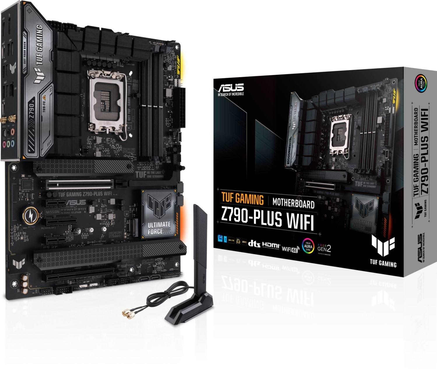 Asus Tuf Gaming Z790-plus Wifi (V2) Mainboard - Intel Z790 - Intel Lga1700 - Ddr5 Ram - Atx