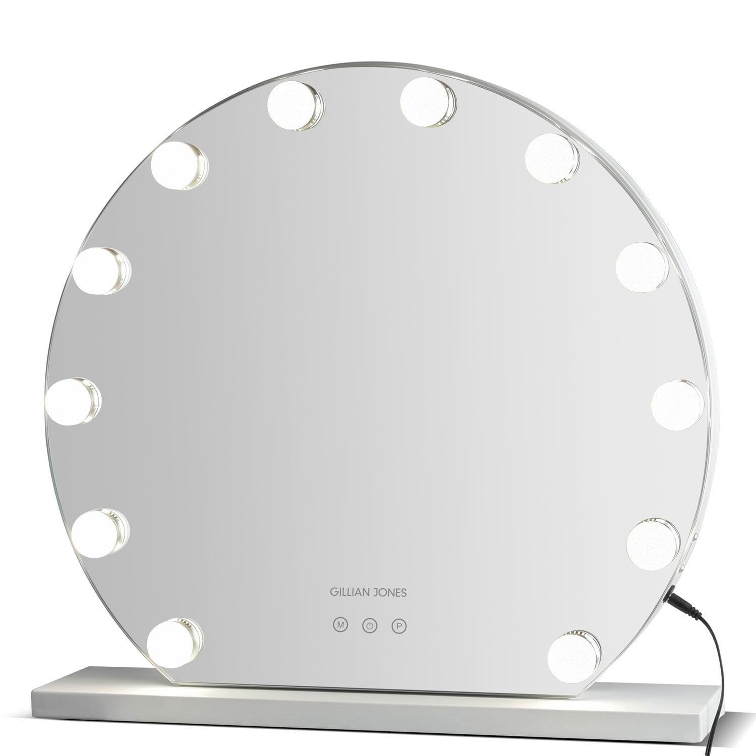 Gillian Jones Hollywood Mirror With Adjustable Lights - Kosmetik Spiegel