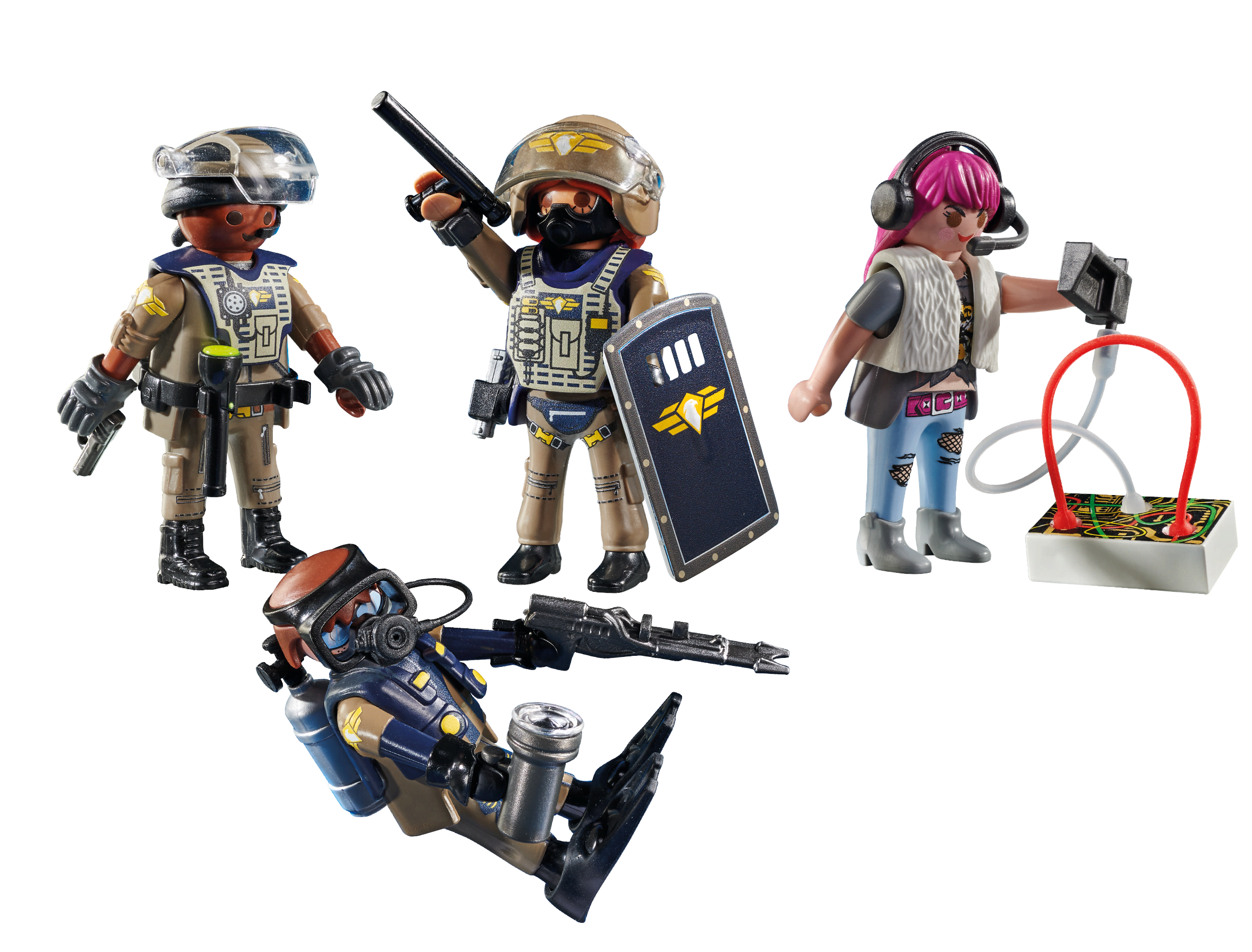 Playmobil City Action - Tactical Unit Figuren-set