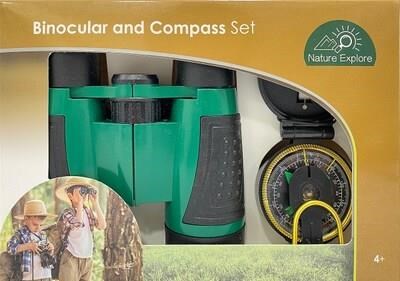 Nature Explorer Binocular And Compass Set - Spiele im Freien