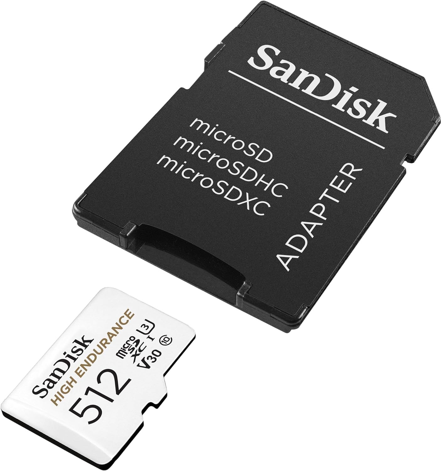 Sandisk High Endurance Microsd/sd - 100mb/s - 512gb - Speicherkarten Sdsqqnr-512g-gn6ia