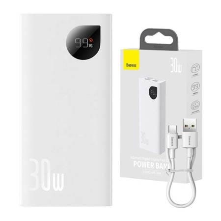 Baseus Powerbank Adaman2 10000mah 30w White - 10000 Mah - Powerbank Akku