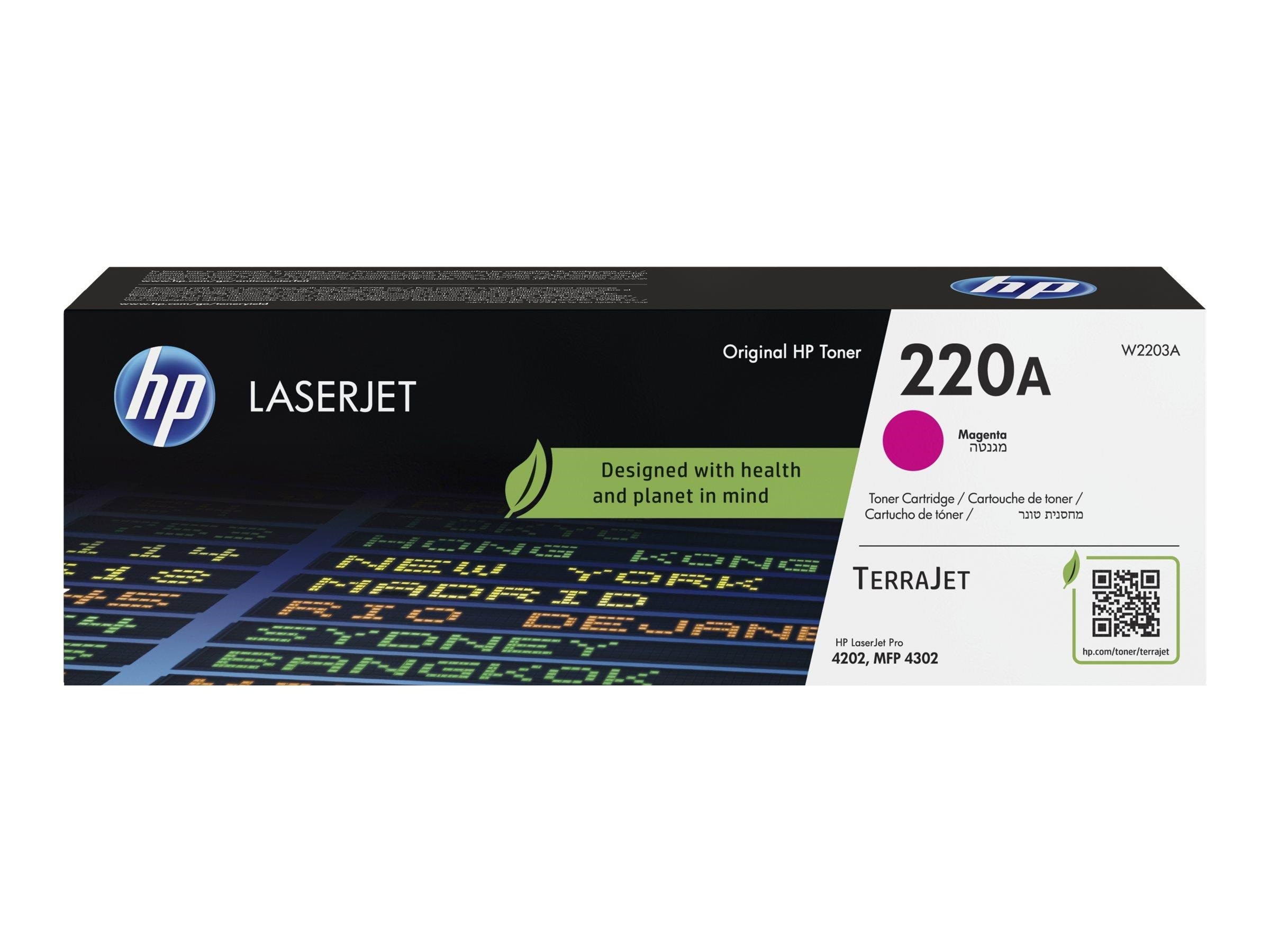 HP 220a / W2203a - Magenta Toner - Druckerzubehoer Tinte Toner