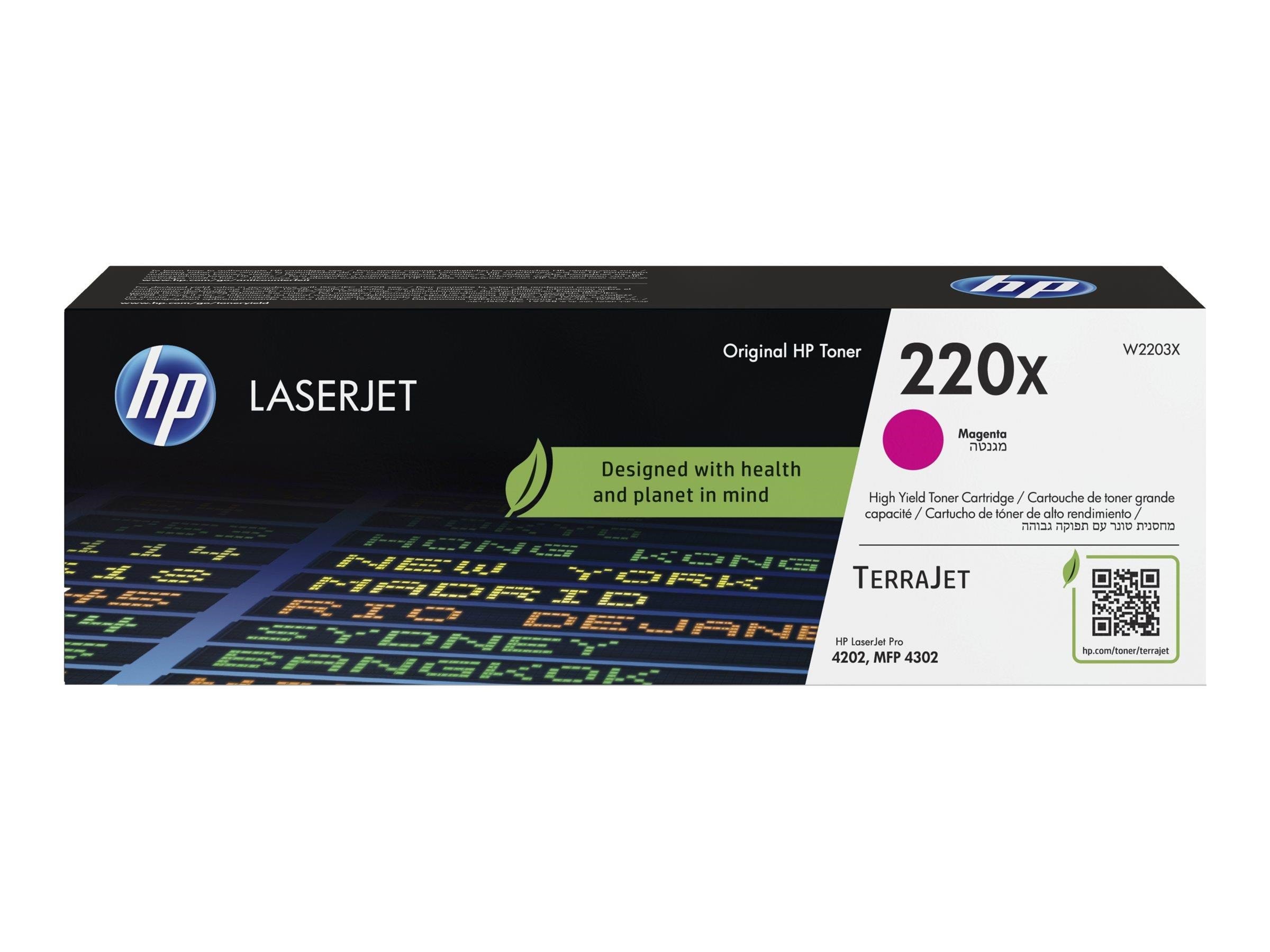 HP 220x / W2203x - High Yield - Magenta Toner - Druckerzubehoer Tinte Toner