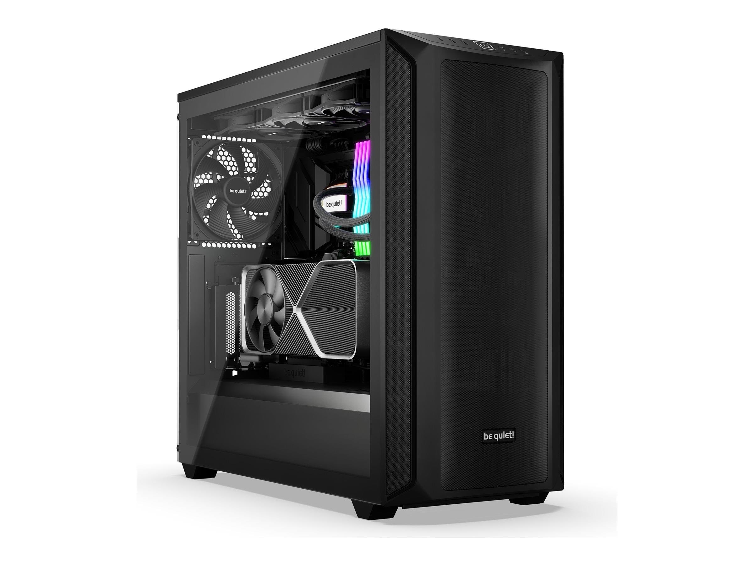be Quiet! Shadow Base 800 - Black - Gehäuse - Miditower - Schwarz - Gehaeuse