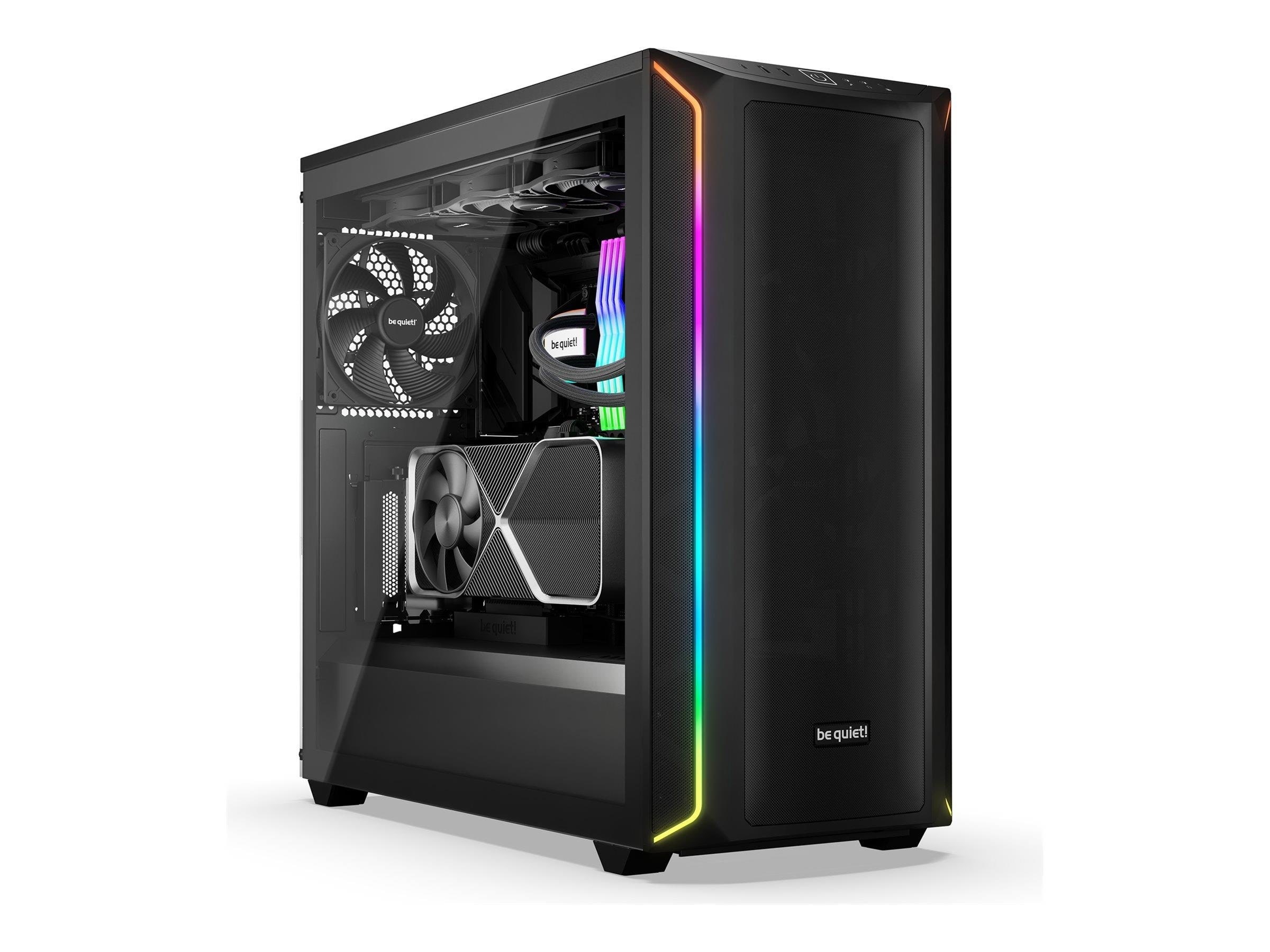 be Quiet! Shadow Base 800 DX - Black - Gehäuse - Miditower - Schwarz - Gehaeuse Bgw61