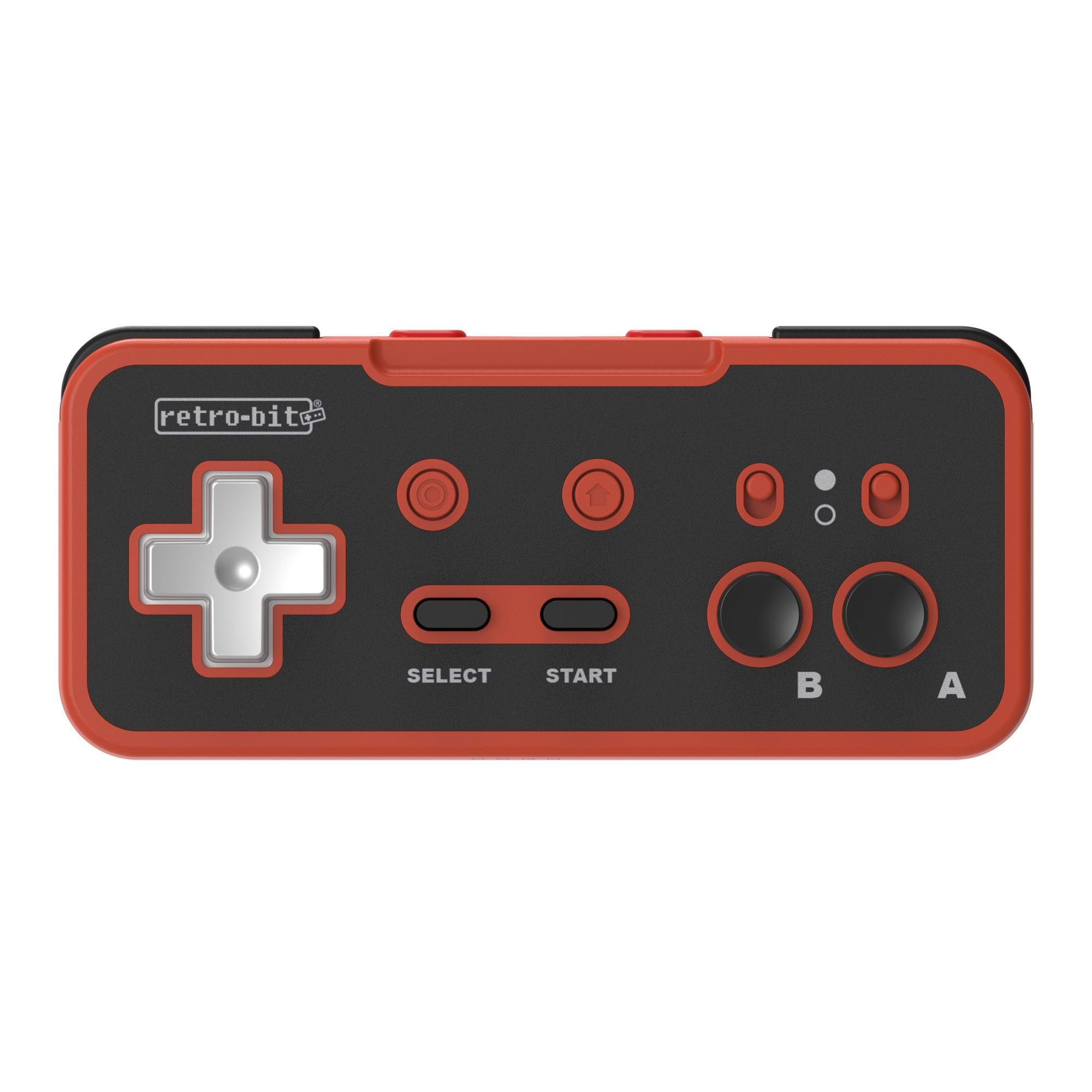 Retro-bit Origin8 2.4 Ghz Wireless - Red & Black - Wireless Controller - Nintendo Nes - Gaming Zubehoer