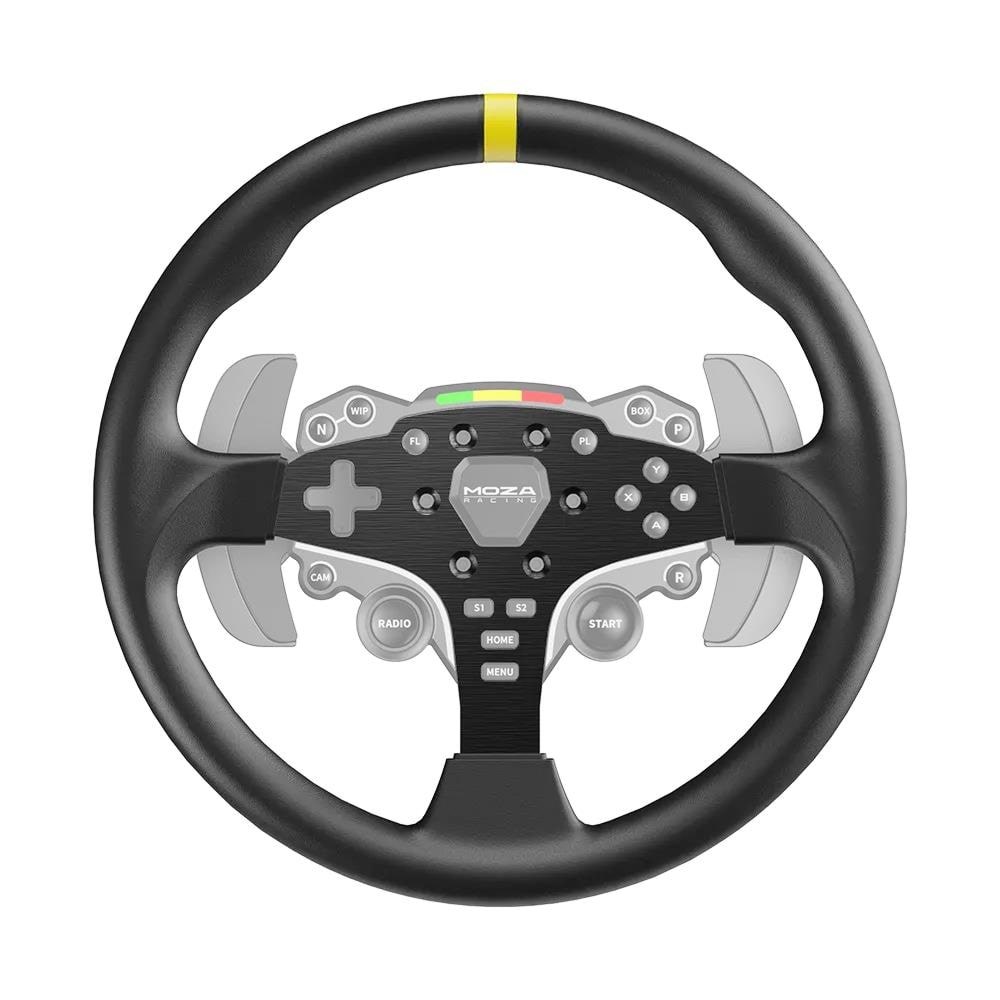 Moza Racing ES Round Steering Wheel Mod (12inch) - Miscellaneous Lenkrad - PC - Gaming Zubehoer