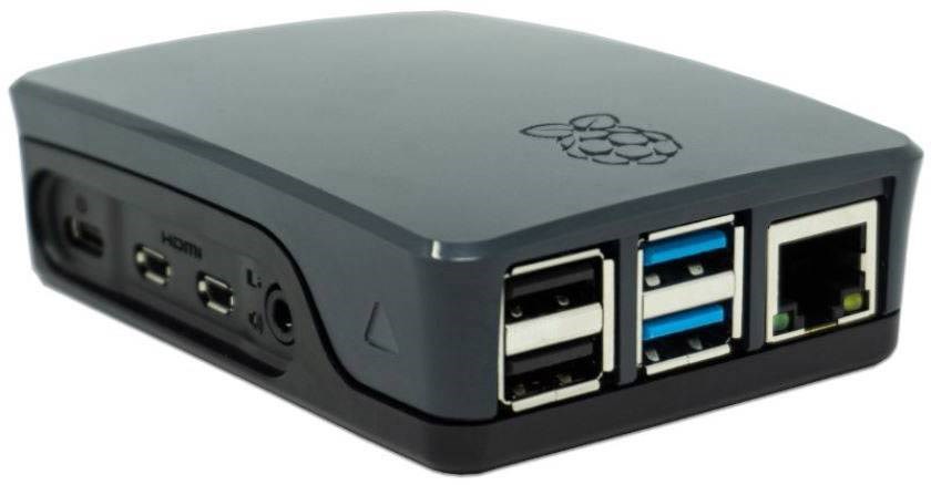 Raspberry Pi 5 Case - Black - Gehäuse - Raspberry Pi - Schwarz - Gehaeuse Sc1160