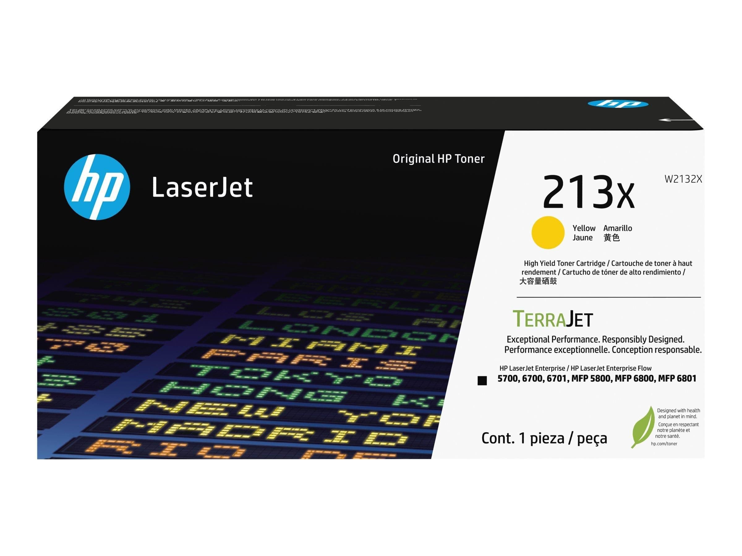 HP 213x / W2132x - Yellow Toner - High Yield - Druckerzubehoer Tinte Toner