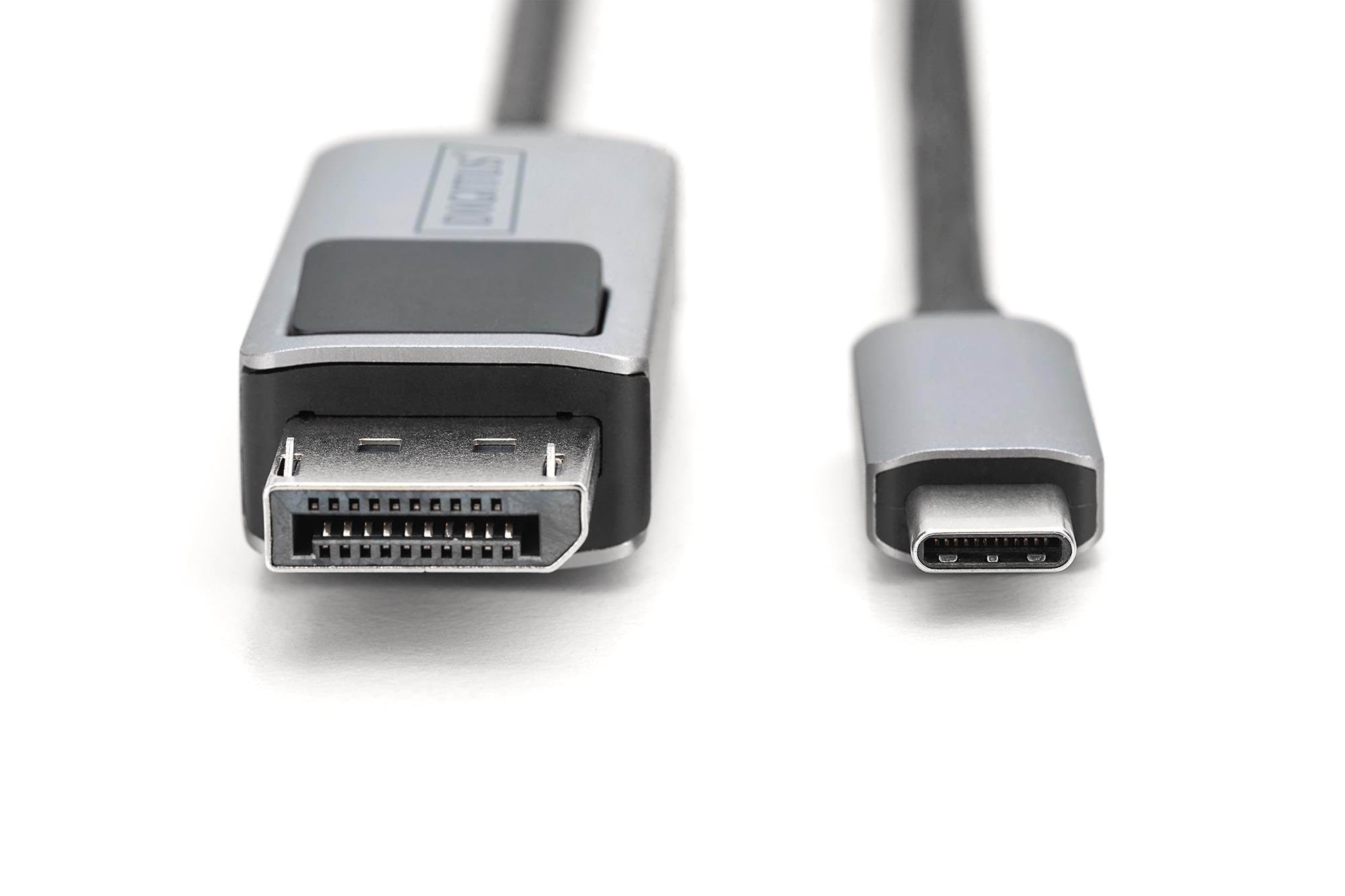 Digitus Usb Type-c to Displayport Cable -1m - Display Kabel