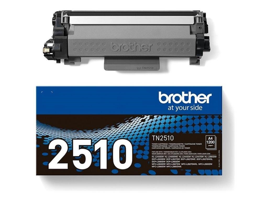 Brother Tn-2510 - High Capacity - Black - Original - Toner Cartridge - Druckerzubehoer Tinte Toner Schwarz Tn2510