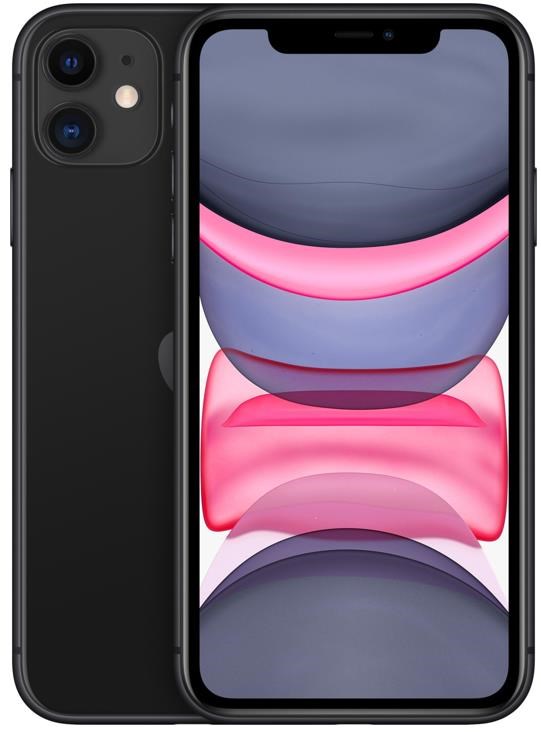 Apple Iphone 11 128gb - Black (Refurbished - Very Good) - Handys Smartphones